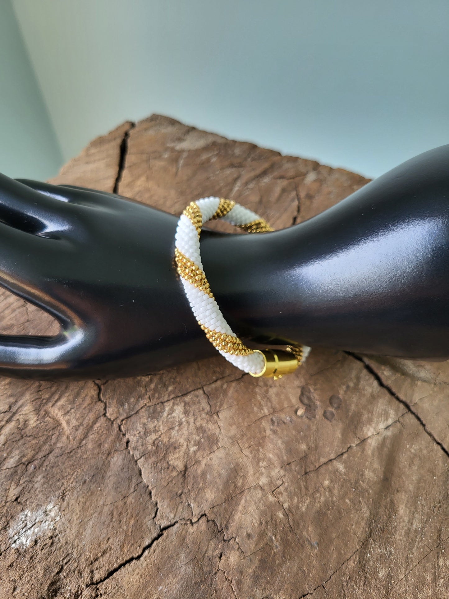 Armband "Golden Swirl"